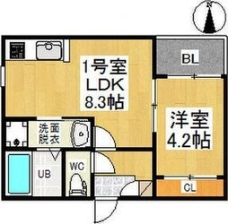 REGALEST名西の物件間取画像